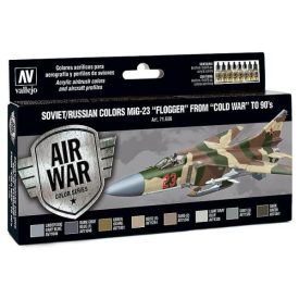   Vallejo Soviet/Russian Colors MiG-23 "Flogger" from "Cold War" to 90's