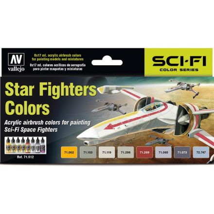 Vallejo Star Fighters Colors Set