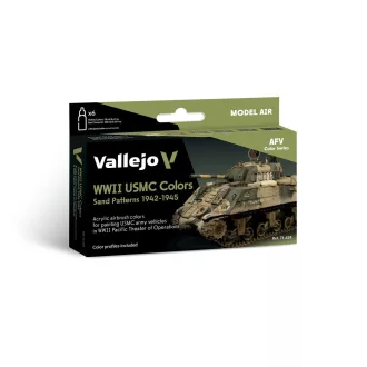   Vallejo - Model Air: WWII USMC Colors Sand Patterns 19421945 18 ml festék
