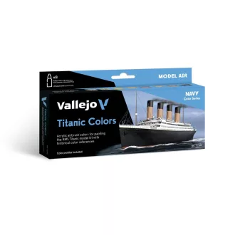 Vallejo - Model Air: Titanic Colors 18 ml festék