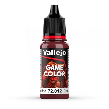 Vallejo Game Color Scarlet Red 18ml