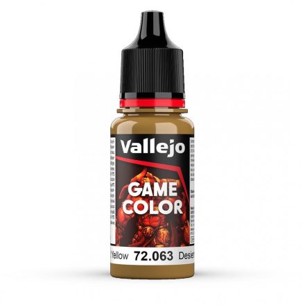 Vallejo Game Color Desert Yellow 18ml
