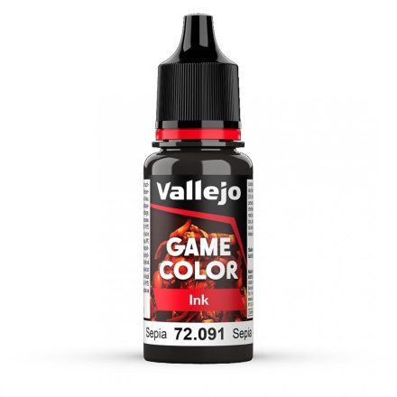 Vallejo Game Color Sepia Ink 18ml