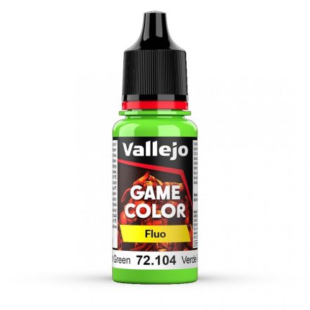 Vallejo Game Color Fluorescent Green 18ml