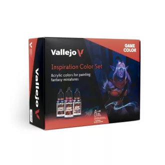   Vallejo - Game Color: Inspiration Color Set 18 ml festékszett