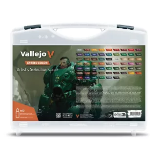   Vallejo - Xpress Color Artist's Selection Case 60 x 18 ml festékszett