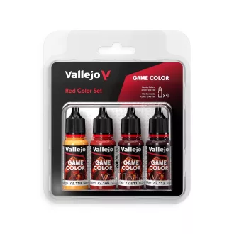 Vallejo - Game Color: Red Color Set 18 ml festékszett