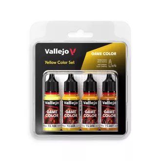 Vallejo - Game Color: Yellow Color Set 18 ml festékszett