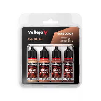 Vallejo - Game Color: Pale Skin Set 18 ml festékszett