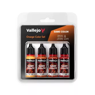 Vallejo - Game Color: Orange Color Set 18 ml festékszett