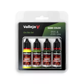 Vallejo - Game Color: Ork Skin Set 18 ml festékszett