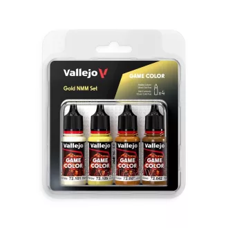 Vallejo - Game Color: Gold NMM Set 18 ml festékszett