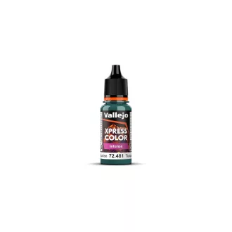   Vallejo - Xpress Color Intense: Heretic Turquoise 18 ml festék
