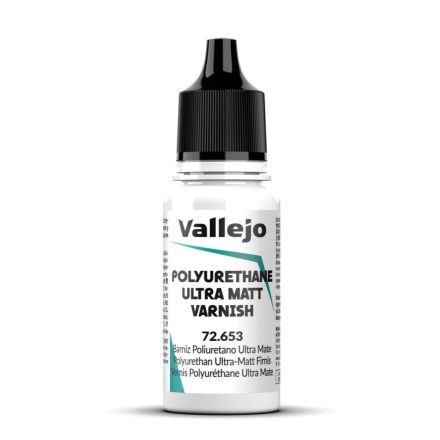 Vallejo Game Color Polyurethane Ultra Matt Varnish 18ml (ultra matt lakk)
