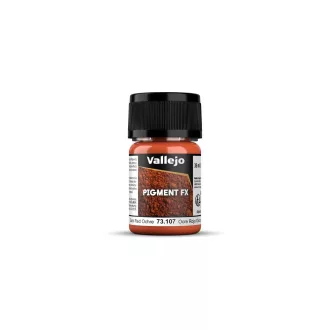 Vallejo - Pigment FX: Dark Red Ochre 35 ml pigment