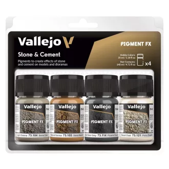 Vallejo - Pigment FX: Stone & Cement 35 ml pigment