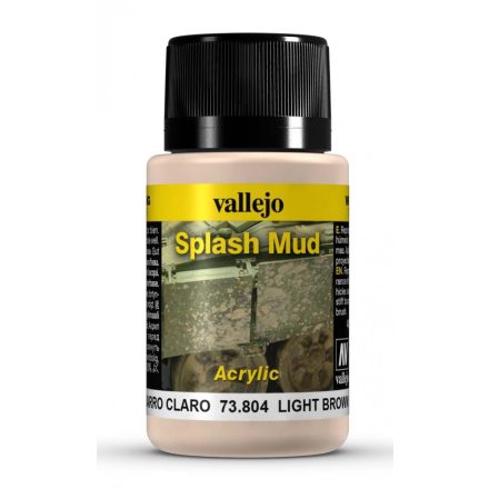 Vallejo Light Brown Splash Mud