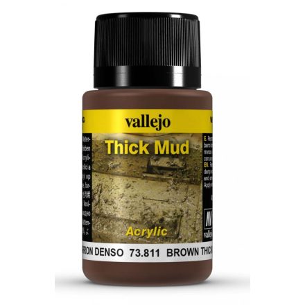 Vallejo Brown Thick Mud