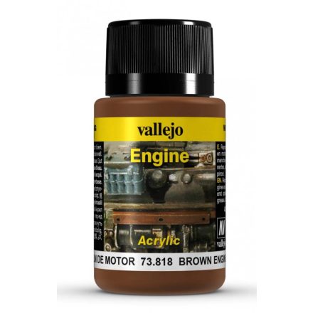 Vallejo Engine Effects Brown Engine Soot