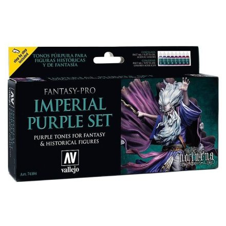 Vallejo Fantasy-Pro Imperial Purple Set