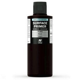 Vallejo Surface Primer Black 200ml