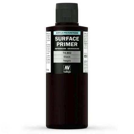 Vallejo Surface Primer Black 200ml