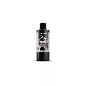 Vallejo - Primer: Gloss Black Primer 200 ml alapozó