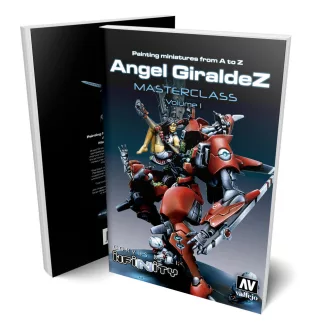   Vallejo - Painting Miniatures A.Giraldez Vol.I makettező könyv