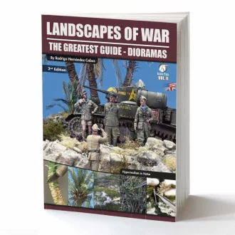 Vallejo - Landscapes of War Vol. 2 makettező könyv