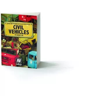 Vallejo - Civil Vehicles by Eugene Tur makettező könyv
