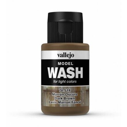 Vallejo Model Wash Dark Brown