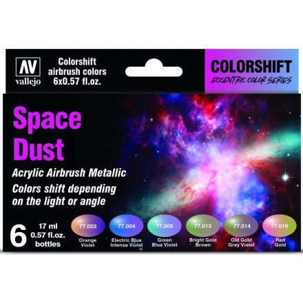 Vallejo Eccentric Colorshift Space Dust Colors Set