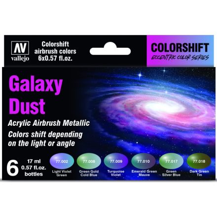 Vallejo Eccentric Colorshift Galaxy Dust Colors Set