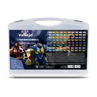 Vallejo - True Metallic Metal: Color Case (80) festék
