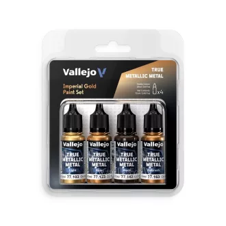 Vallejo - True Metallic Metal: Imperial Gold festék