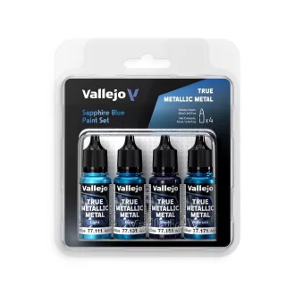 Vallejo - True Metallic Metal: Sapphire Blue festék