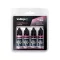 Vallejo - True Metallic Metal: Crimson Magenta Paint Set (4) festékszett