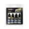 Vallejo - True Metallic Metal: Greenish Gold Paint Set (4) festékszett