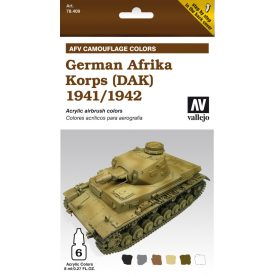 Vallejo AFV German Afrika Korps 1941/42 (DAK) Set