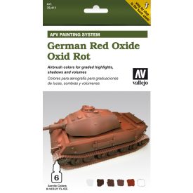 Vallejo AFV German Red Oxide Set