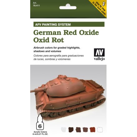 Vallejo AFV German Red Oxide Set