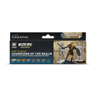   Vallejo - WizKids Champions of the Realm 8 x 8 ml festékszett