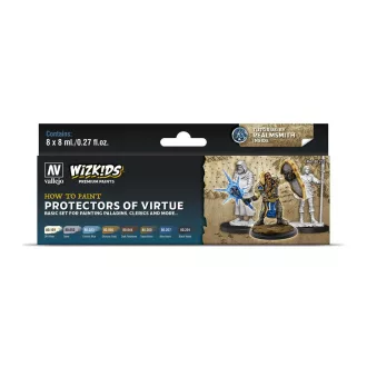 Vallejo - WizKids Protectors of Virtue 8 x 8 ml festékszett