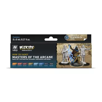   Vallejo - WizKids Masters of the Arcane 8 x 8 ml festékszett
