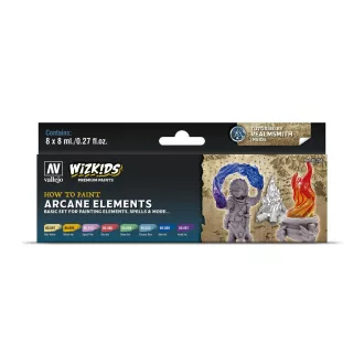Vallejo - WizKids Arcane Elements 8 x 8 ml festékszett