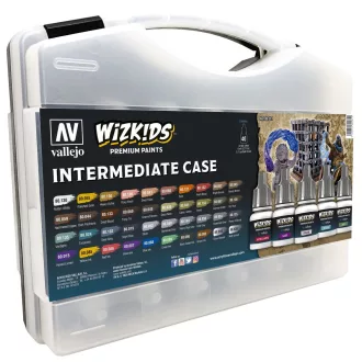Vallejo - WizKids Intermediate Case 8 x 8 ml festékszett