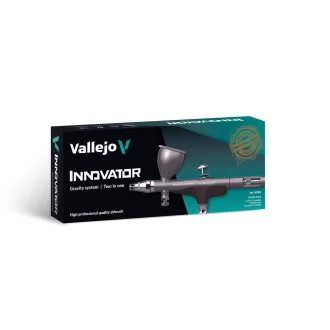   Vallejo - Airbrush: INNOVATOR By Vallejo. Gravity System. Two in One festékszóró