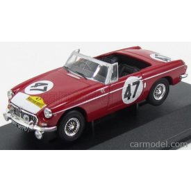   VANGUARDS MG MGB SPIDER N 47 WINNER MARATHON DE LA ROUTE 1966 A.HEDGES - J.VERNAEVE