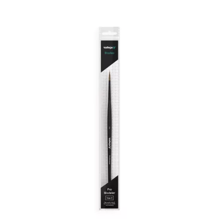 Vallejo Natural Hair Round Brush No. 2 ecset
