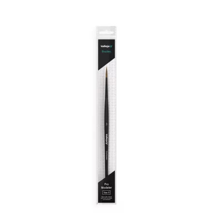 Vallejo Natural Hair Round Brush No. 3 ecset